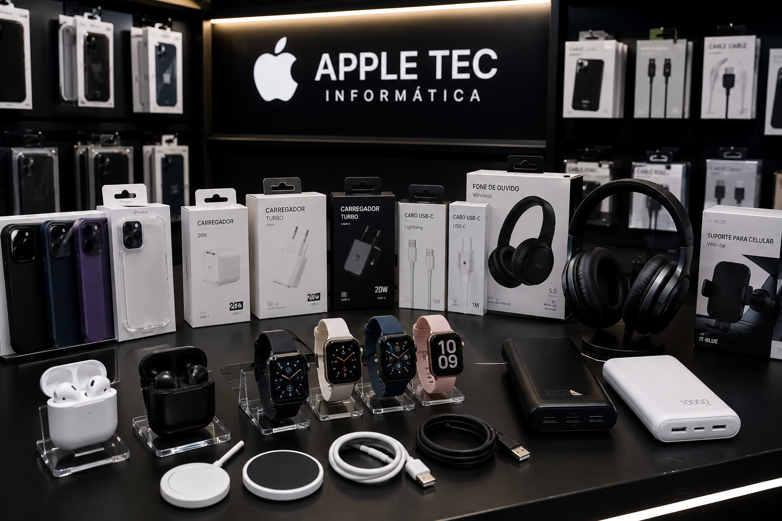 Venda de acessórios de informática