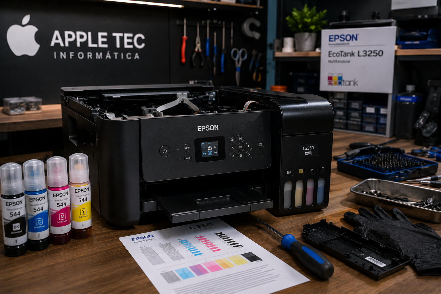 Assistência técnica em impressoras Epson