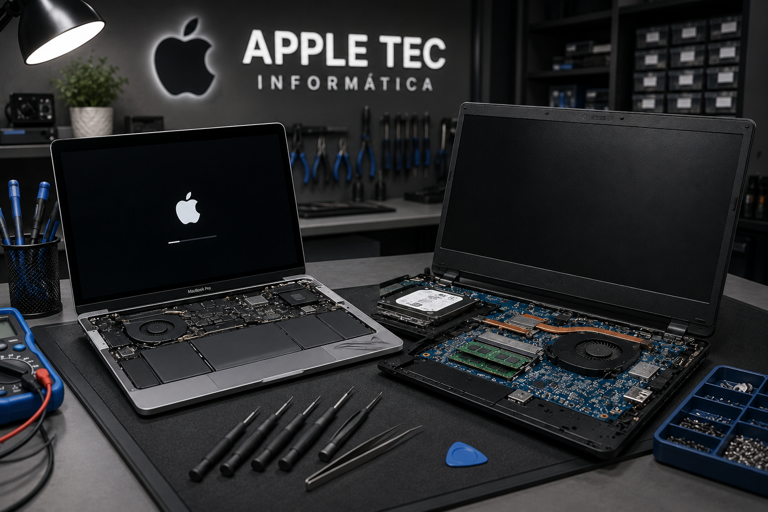 Assistência técnica em MacBook e notebooks